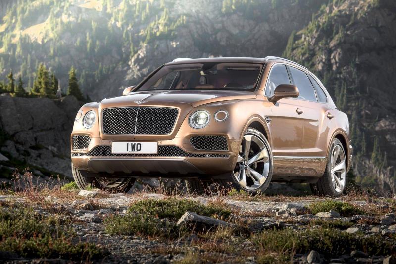  - Francfort 2015 : Bentley Bentayga 1