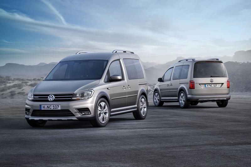  - Francfort 2015 : Volkswagen Caddy Alltrack 1