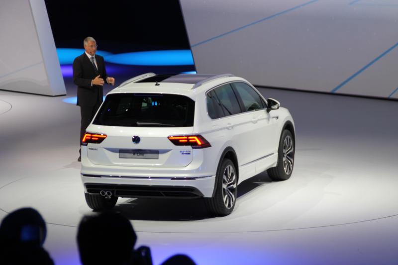  - Francfort 2015 live : Volkswagen Tiguan 1