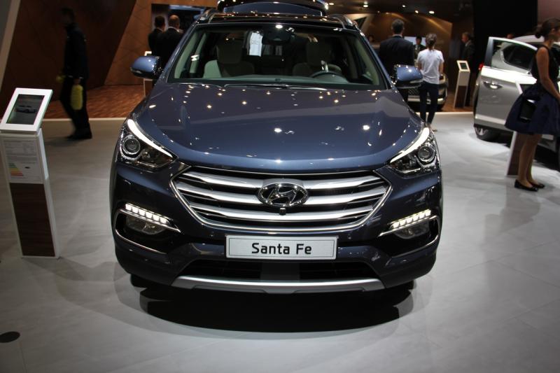  - Francfort 2015 live : Hyundai Santa Fe 1