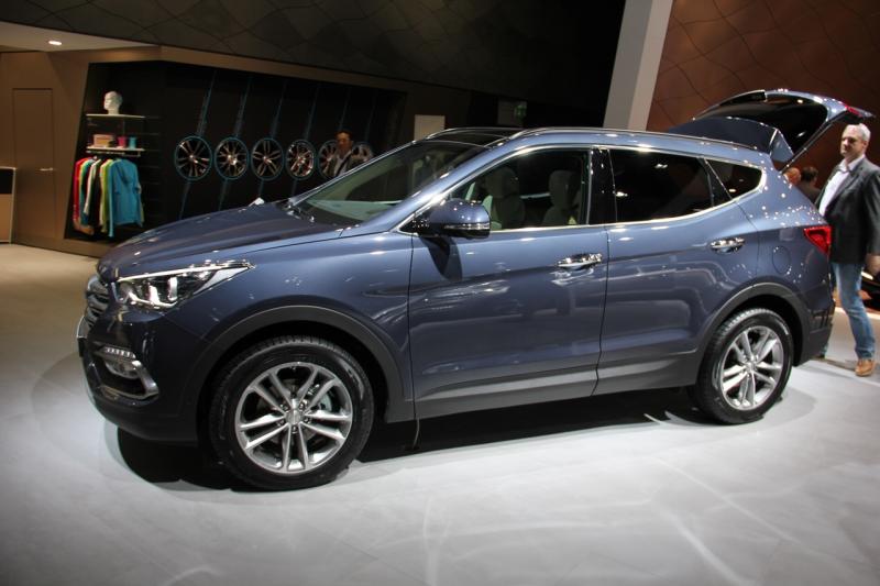  - Francfort 2015 live : Hyundai Santa Fe 1