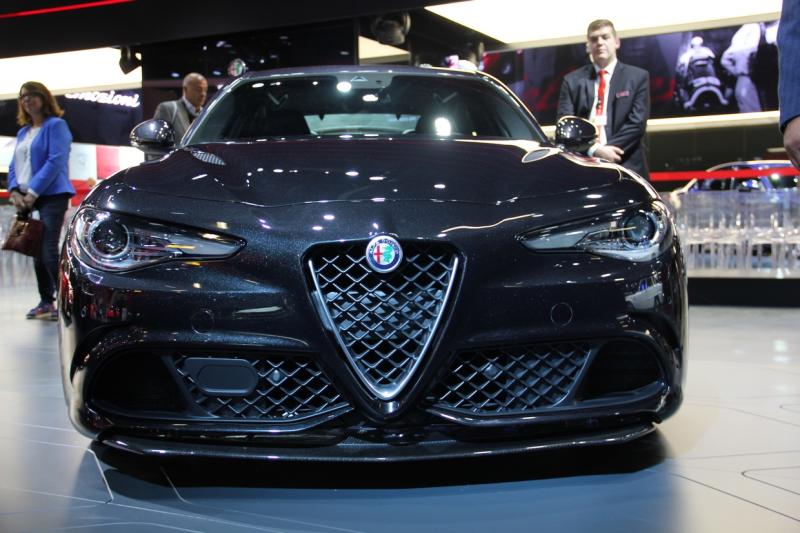  - Francfort 2015 live : Alfa Romeo Giulia Quadrifoglio 1