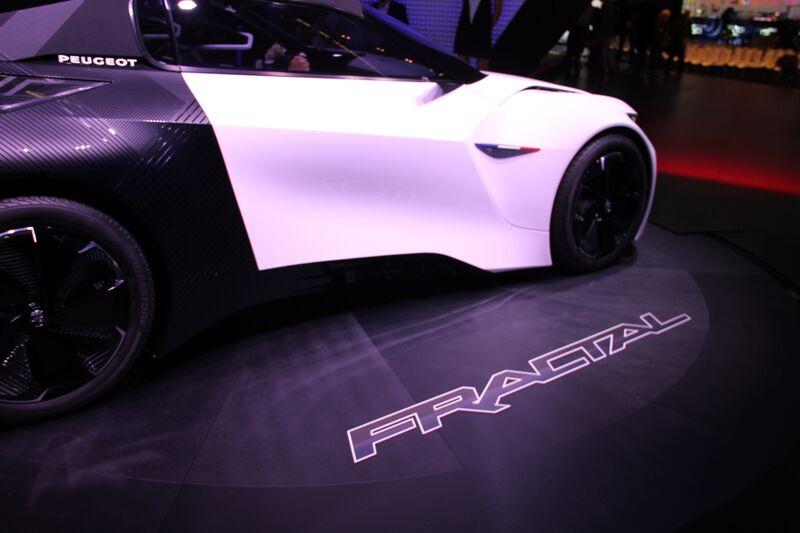 Francfort 2015 live : Peugeot Fractal Concept 1