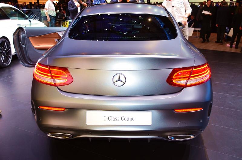  - Francfort 2015 live : Mercedes Classe-C Coupé 1