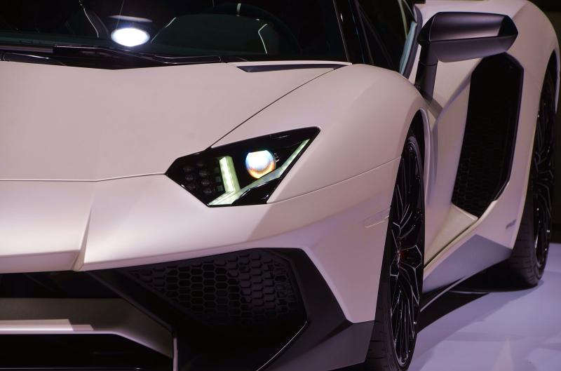  - Francfort 2015 live : Lamborghini Aventador SV Roadster 1