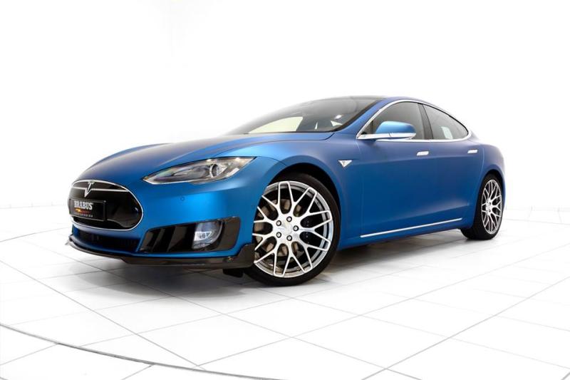  - Francfort 2015 : Brabus Tesla Model S 1