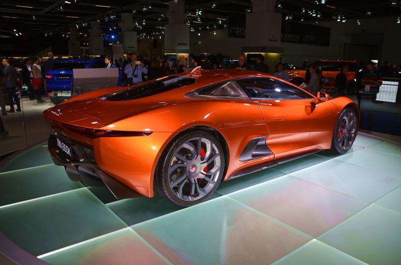  - Francfort 2015 live : Jaguar C-X75 du film 007 Spectre 1