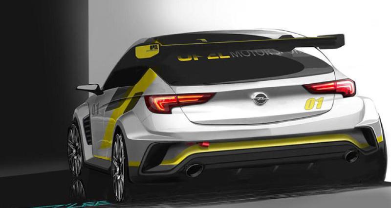  - La nouvelle Opel Astra "TCR Series" teasée