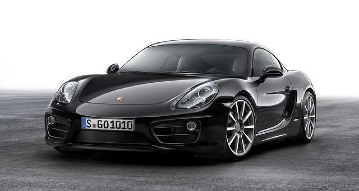 Porsche Cayman Black Edition : le côté obscur de retour