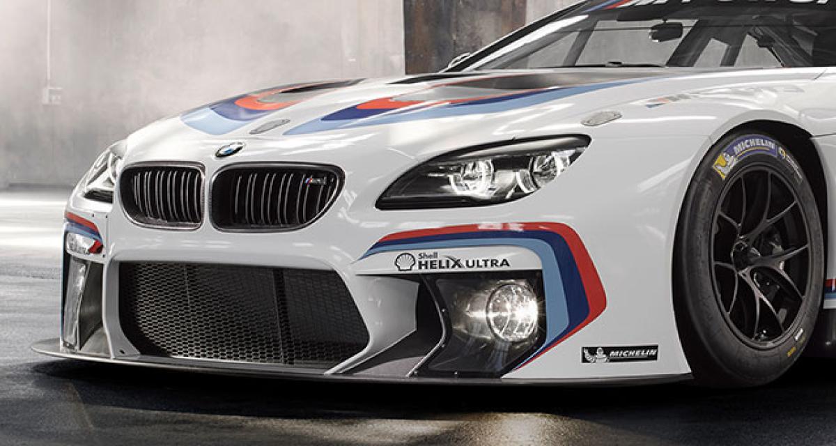 La BMW M6 GTLM confirmée outre-Atlantique pour 2016