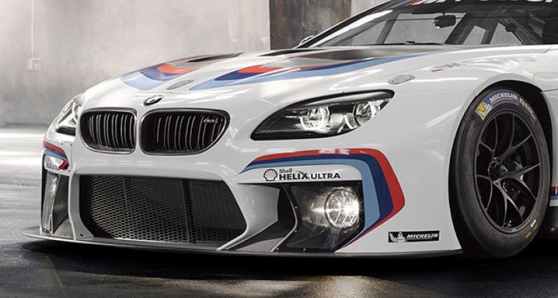  - La BMW M6 GTLM confirmée outre-Atlantique pour 2016