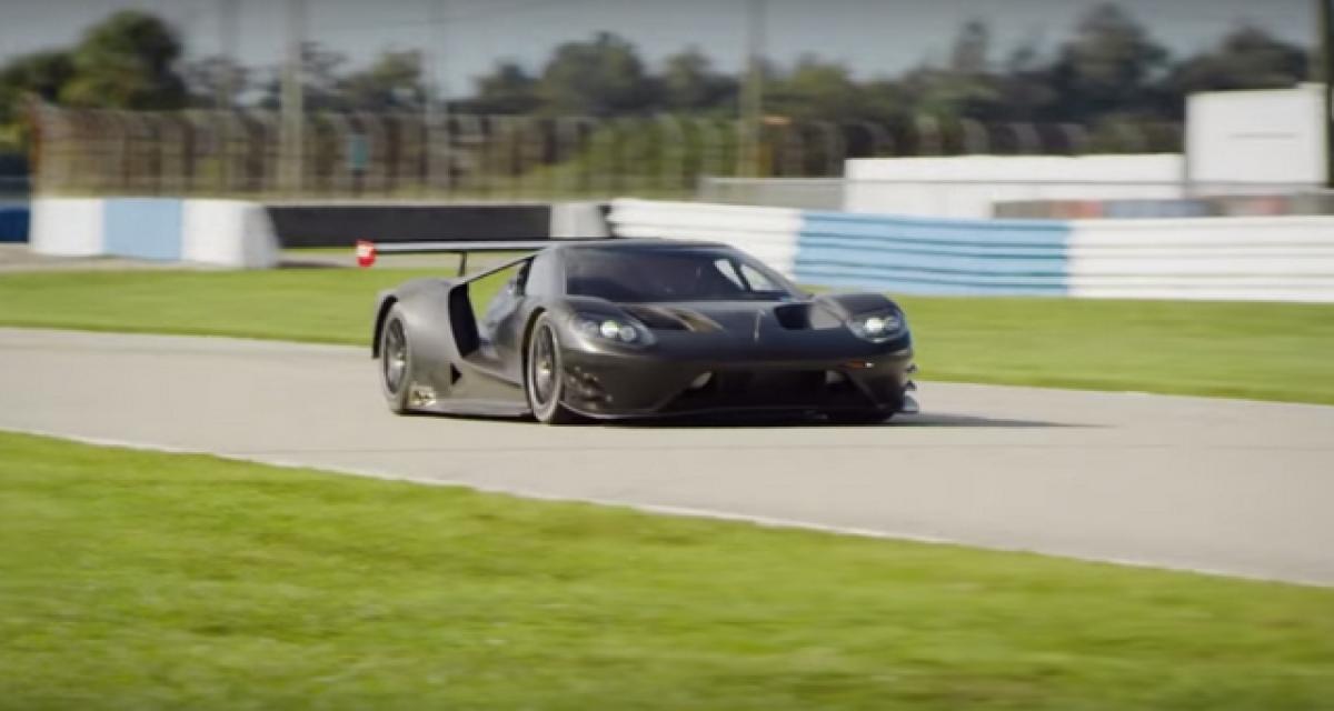 Une nouvelle vidéo pour la Ford GT de course