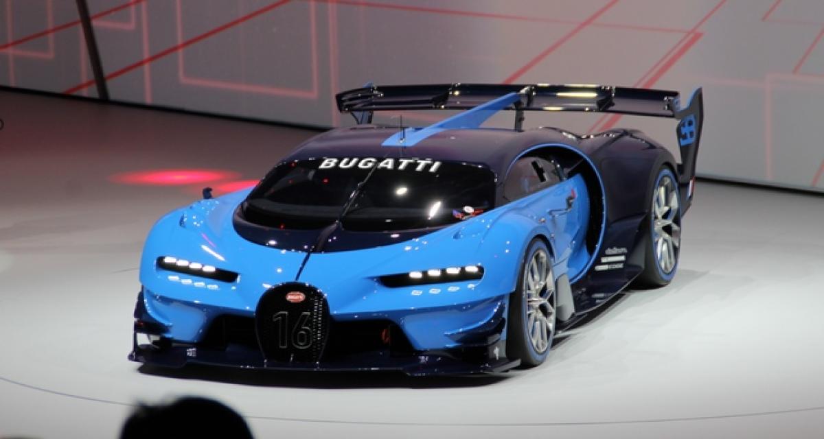 La Bugatti Vision Gran Turismo sous un prisme inédit
