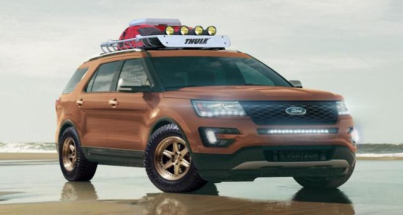  - SEMA 2015 : Ford Explorer puissance quatre
