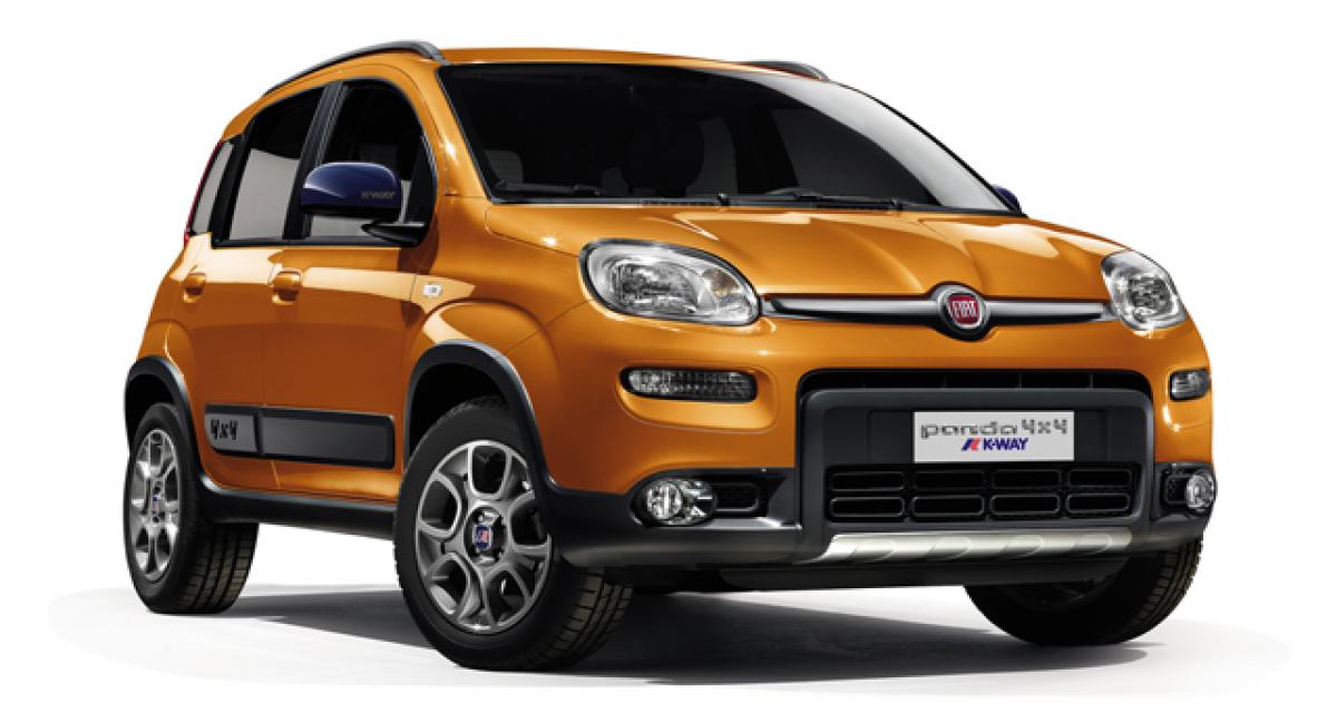 Fiat commercialise la Panda 4x4 K-Way