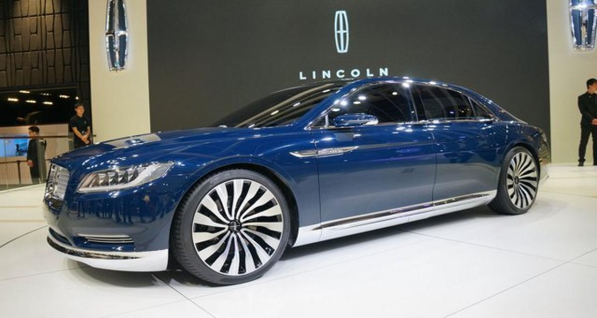 Detroit 2016 : Lincoln Continental