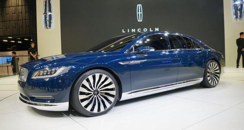  - Detroit 2016 : Lincoln Continental