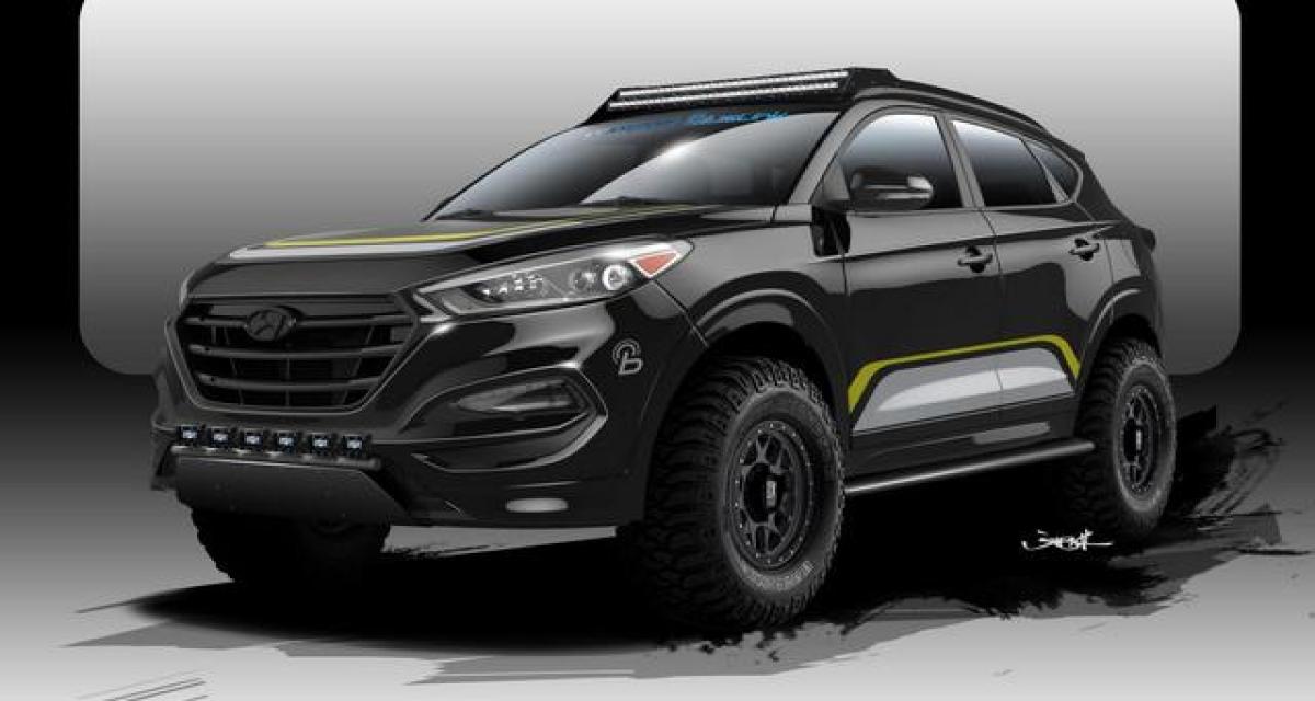 SEMA 2015 : Hyundai et Rockstar Performance Garage croquent un Tucson