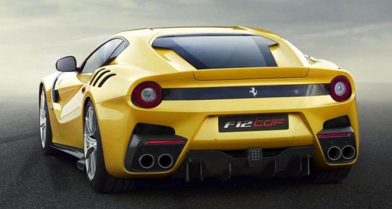  - La radicale Ferrari F12tdf est avancée