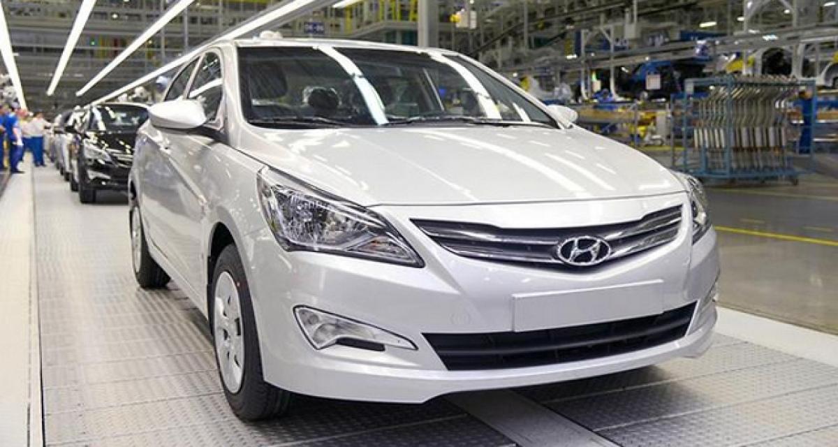 Hyundai Russie : le million