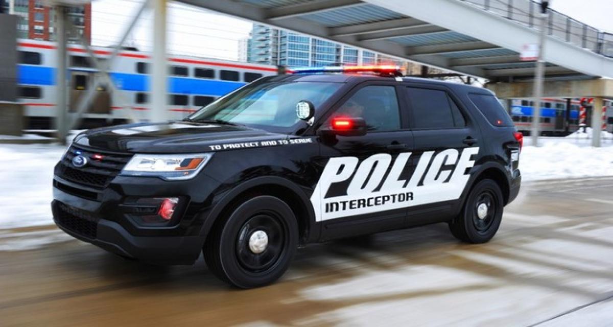 Aux Etats-Unis, Ford progresse sur le marché des voitures de police
