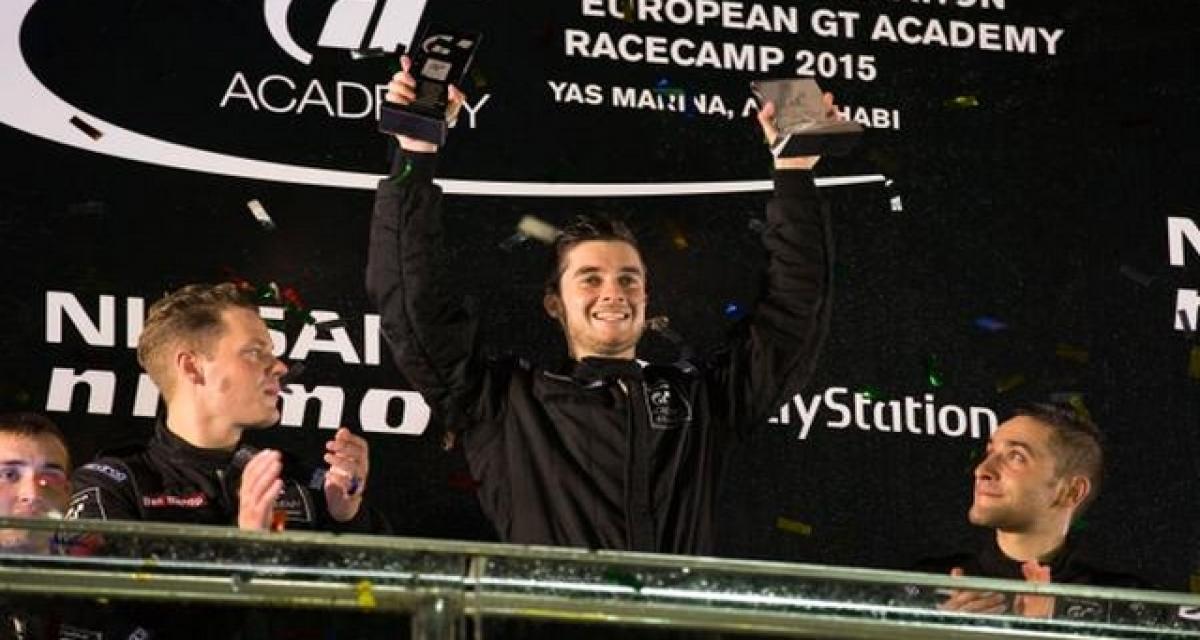 Romain Sarazin remporte la GT Academy Europe