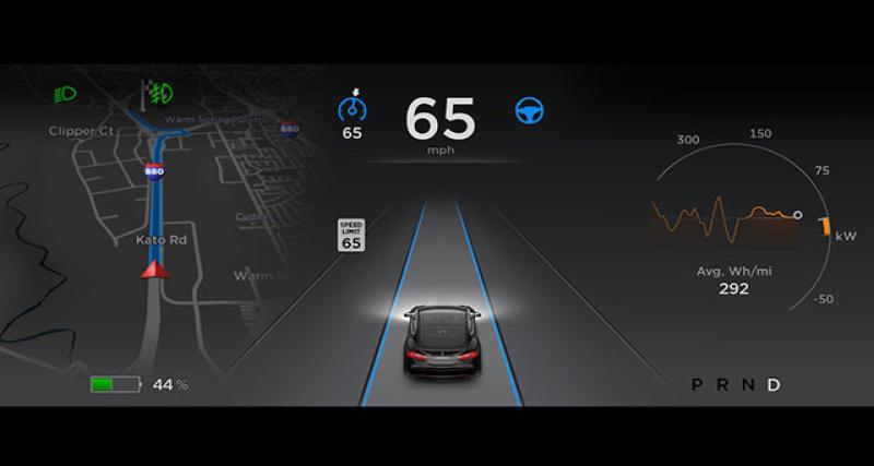  - Tesla, version 7.0 en route vers le pilotage automatique