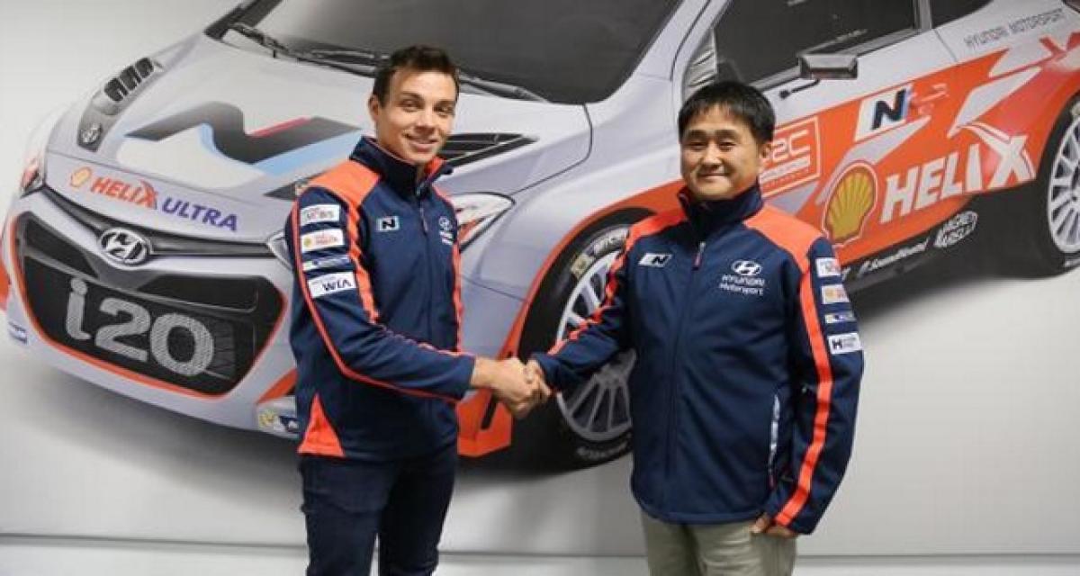 WRC : Hayden Paddon signe pour 3 ans de plus chez Hyundai