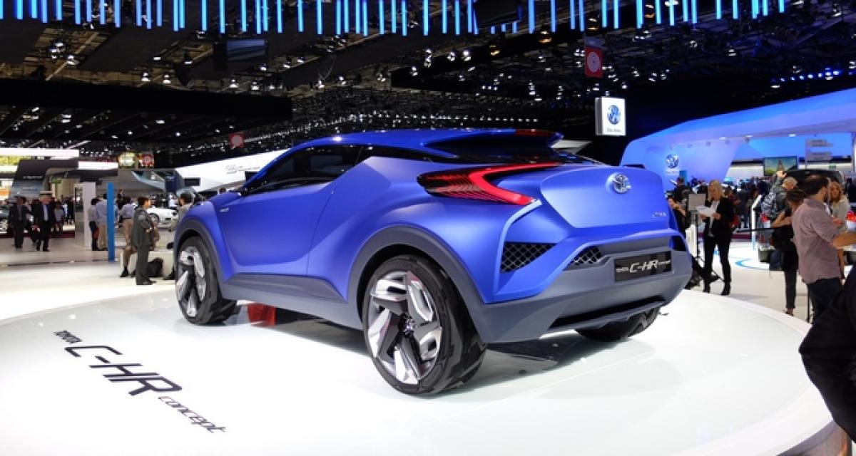 Genève 2016 : le concept Toyota C-HR en version de série