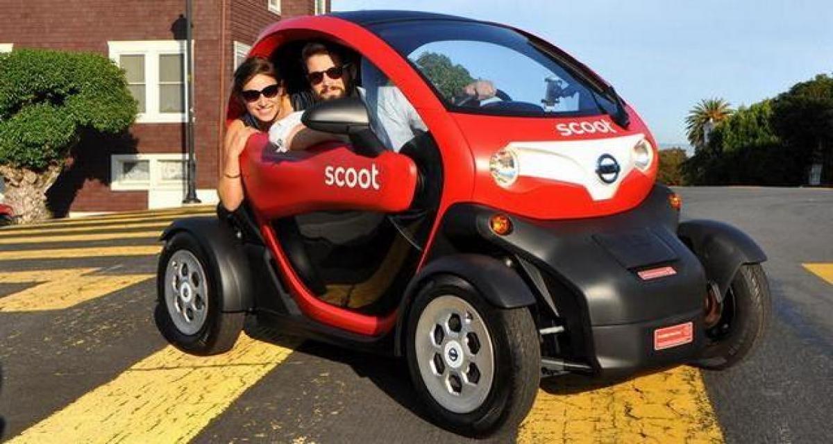 Nissan Scoot Quad : le Renault Twizy arrive à San Francisco