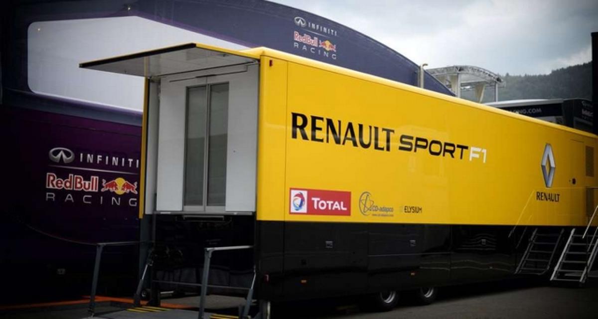 F1 : évolution moteur pour Renault à Austin