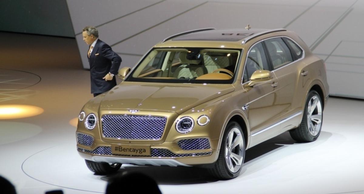 Bentley Bentayga : rumeurs autour de la motorisation diesel