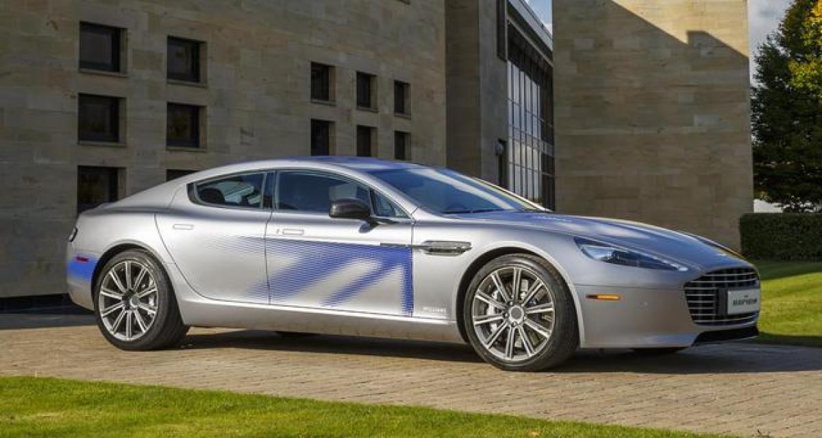 Aston Martin RapidE Concept : concept branché