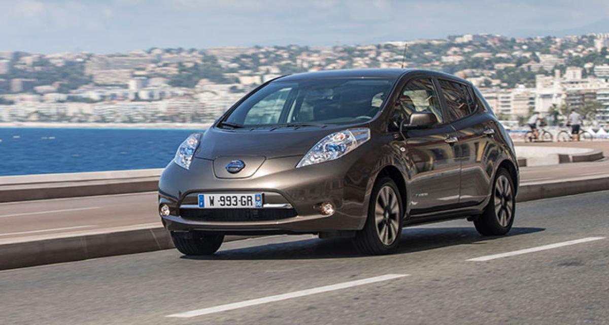 Essai Nissan Leaf 2016 (30 kWh) : le col du Turini en tout électrique !