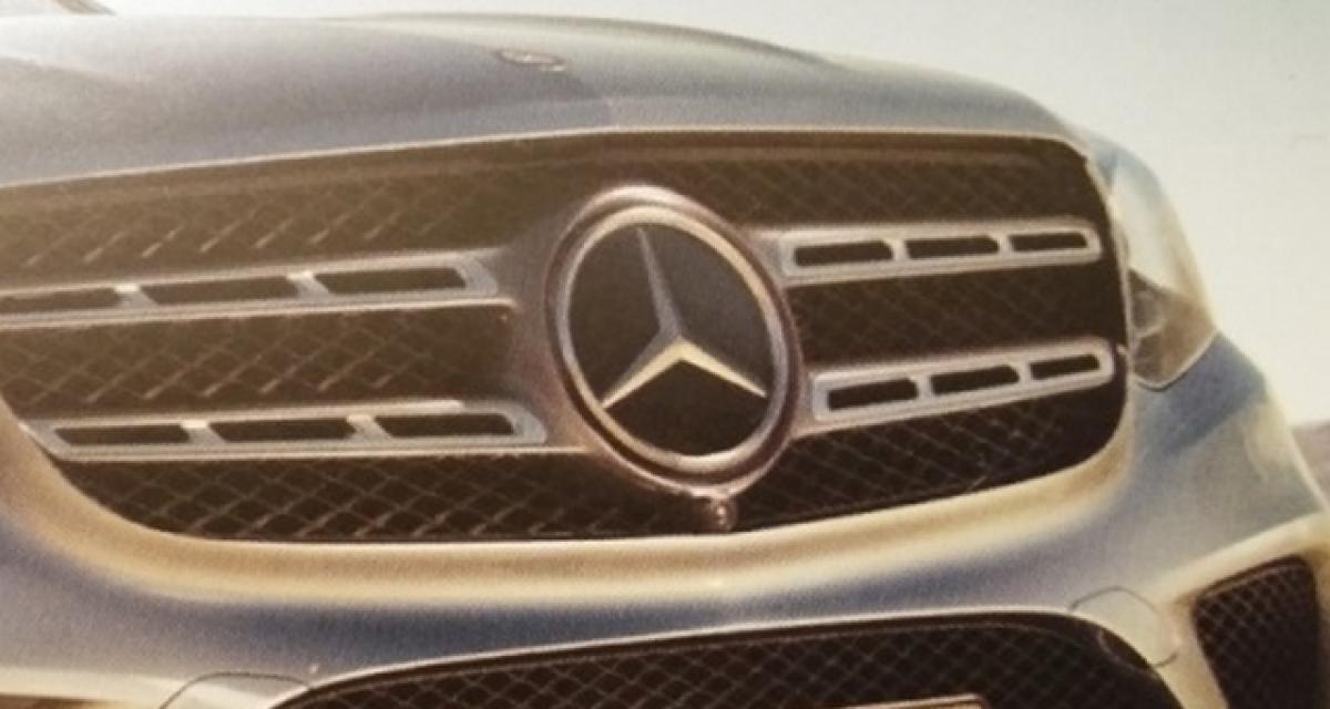 Le Mercedes GLS en fuite ?