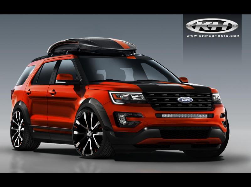  - SEMA 2015 : Ford Explorer puissance quatre 1