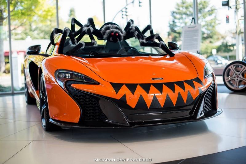 Une McLaren 650S Spider grimée pour Halloween 1