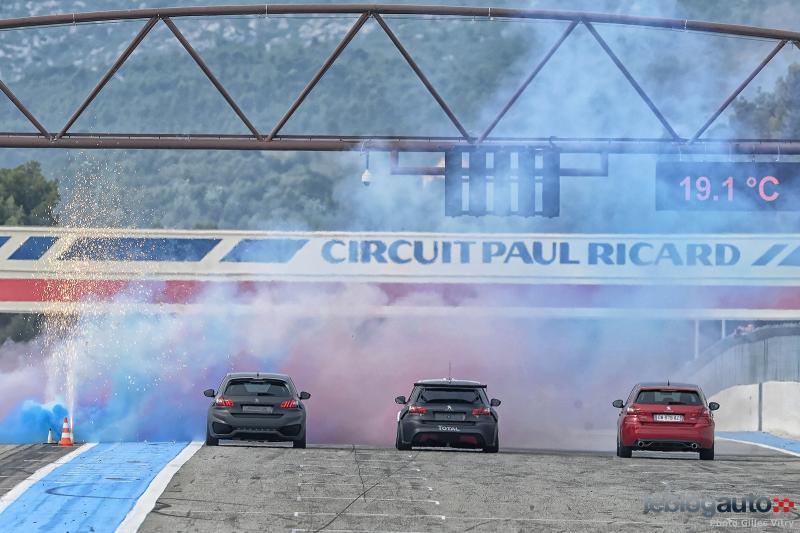 Exclusif : La Peugeot 308 Racing Cup lève un bout du voile au Castellet 1