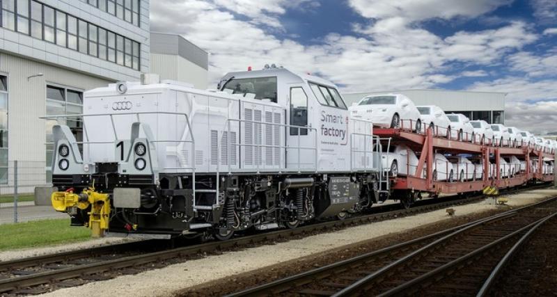 - Audi et une locomotive hybride rechargeable