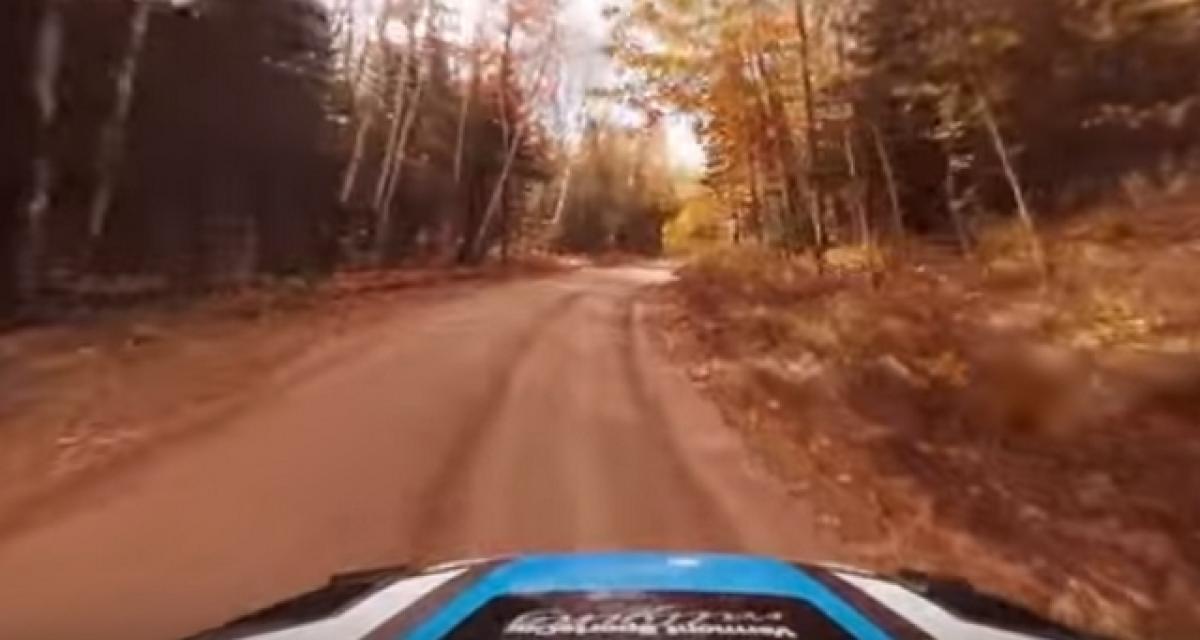 Une vidéo à 360 degrés d'une spéciale de rallye par Subaru