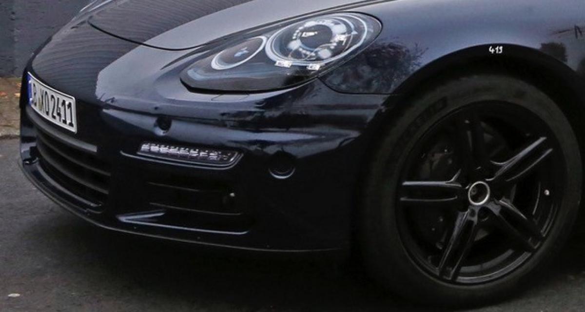 Spyshot : la Porsche Panamera de moins en moins camouflée