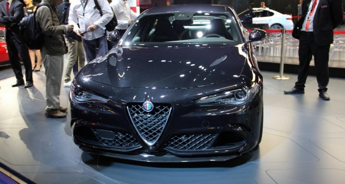 Alfa Romeo : vers un report de la Giulia Quadrifoglio et du SUV