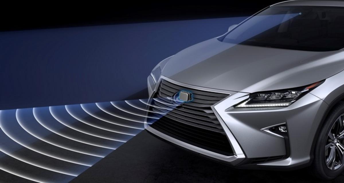 Lexus RX : l'alerte de louvoiement renforce la sécurité
