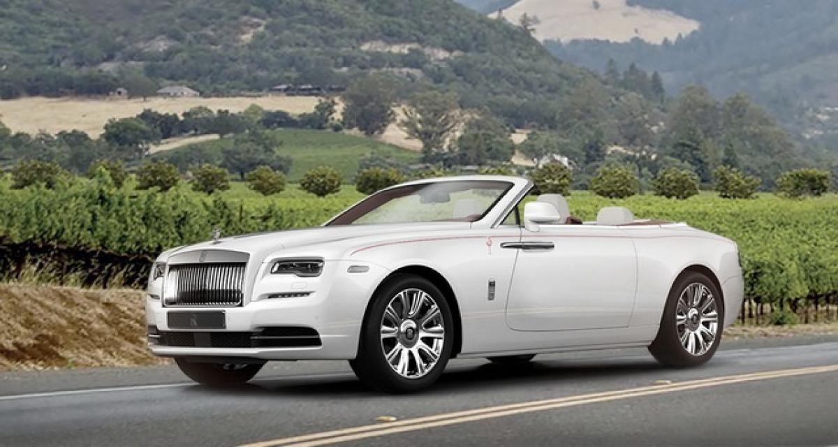 Une Rolls-Royce Dawn Bespoke aux USA