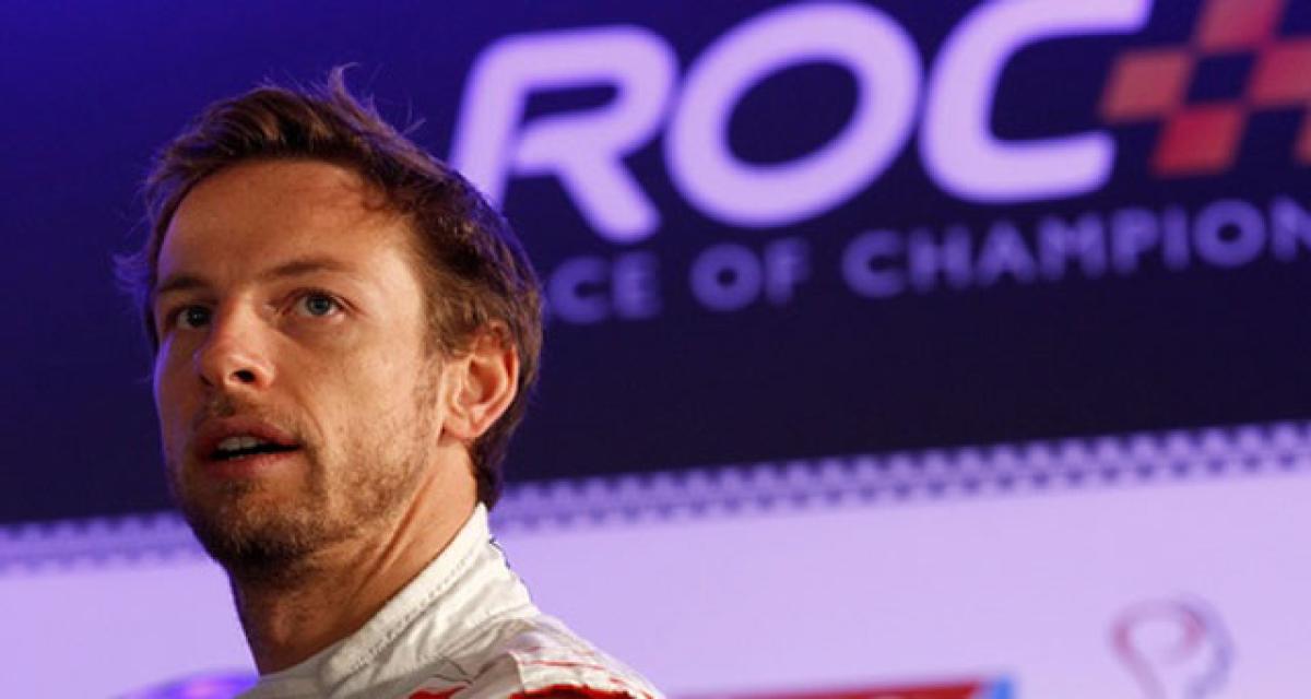 Jenson Button à la Race Of Champions 2015