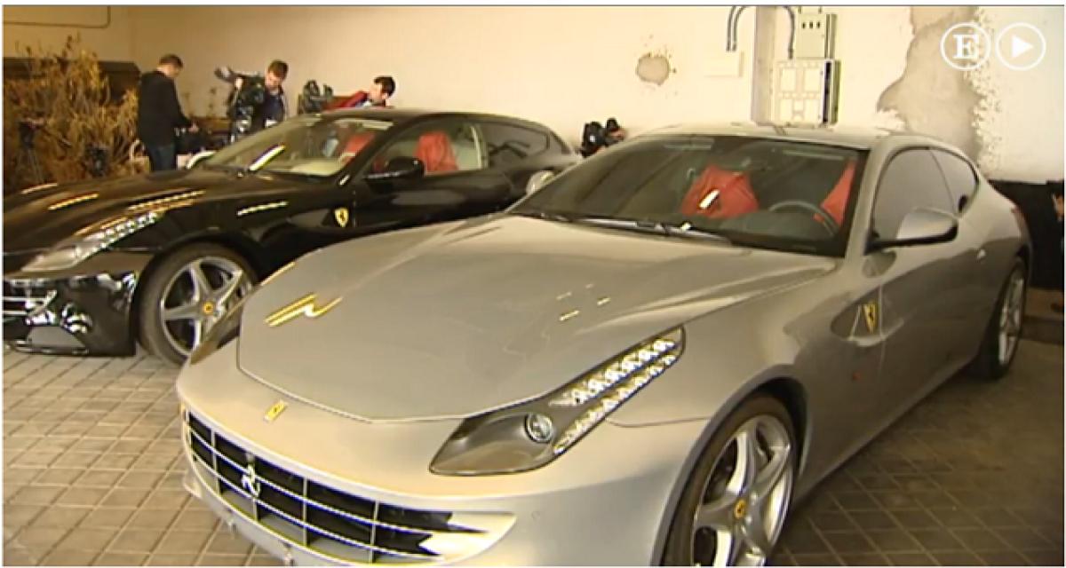Les Ferrari de Juan Carlos boudées aux enchères