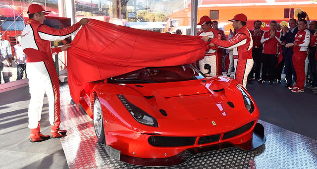 Ferrari lève le voile sur ses nouvelles 488 GTE et GT3