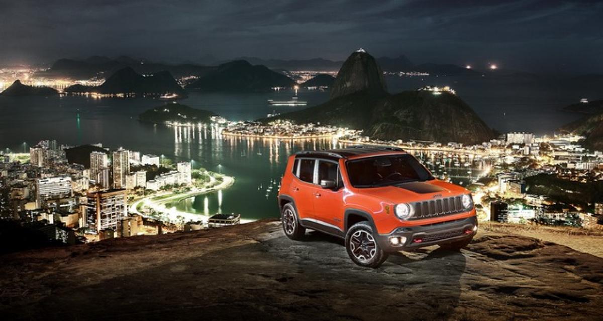 La Jeep Renegade élue Voiture de l'année 2016 au Brésil