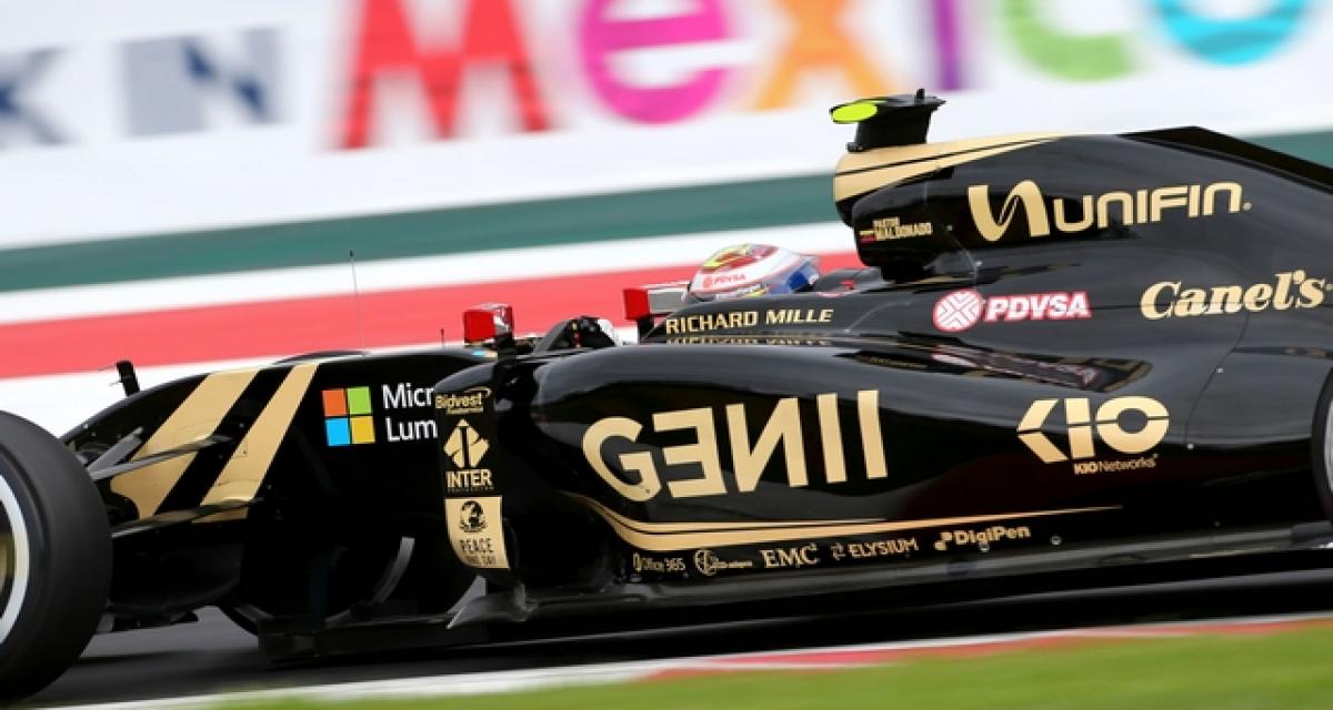 F1 2016 : Lotus très confiant pour le rachat par Renault
