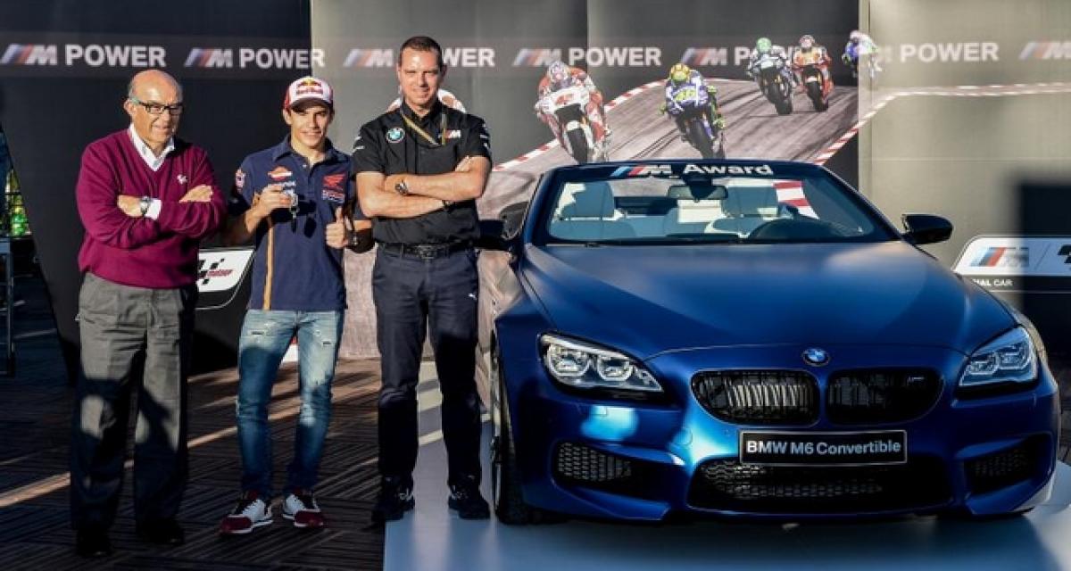 Marc Marquez remporte le BMW M Award en Moto GP